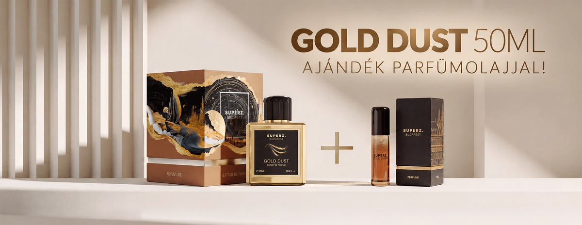 Gold Dust 50ml ajándék Gold Dust 6ml parfümolajjal