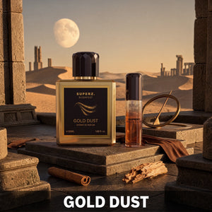 Gold Dust 1+1 akció - 50 ml Extrait De Parfum - Férfi +Ajándék: Gold Dust parfümolaj