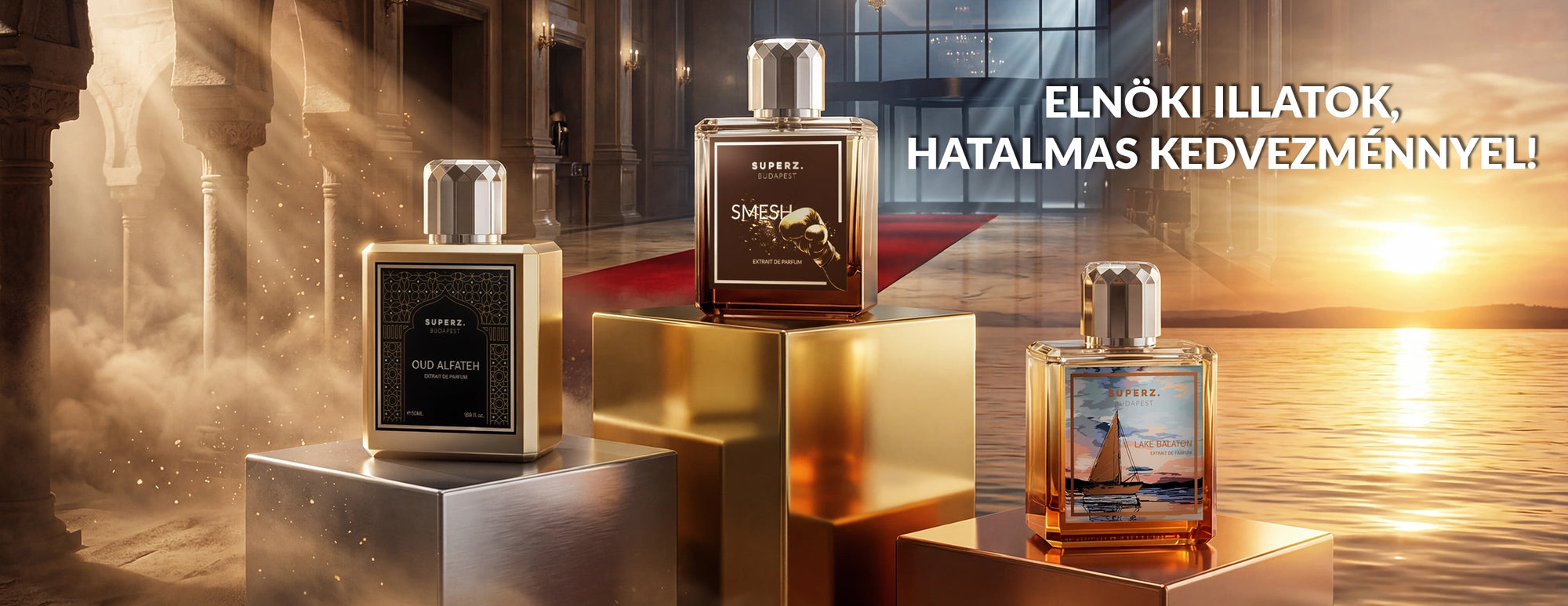 Elnöki illatok, hatalmas kedvezménnyel! Smesh, Oud Alfateh, Lake Balaton.