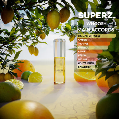 Whoosh - 6 ml exclusive 100% parfümolaj - Unisex - Megújult dobozban!